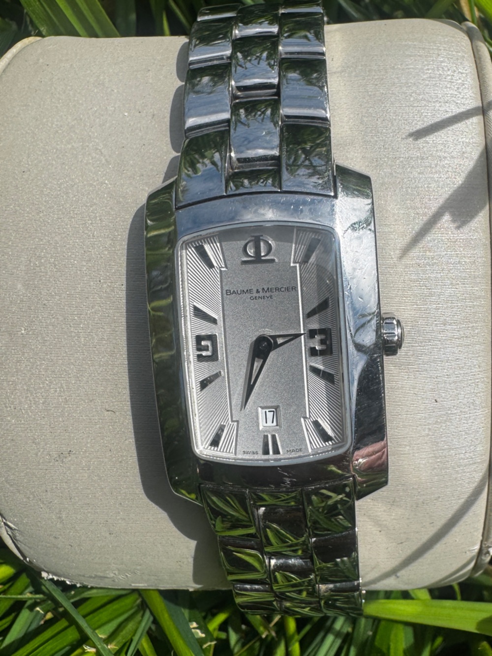 Women’s BAUME & MERCIER Swiss Hampton Milleis Quartz Stainless Steel 65511 30m